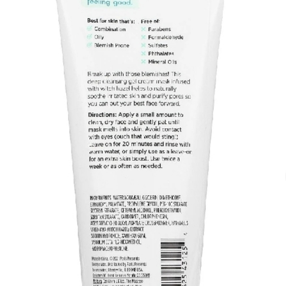 🎈5/$25 Freeman Beauty Purifying Cream Beauty Mask 3 fl oz - 89ML - Picture 2 of 7
